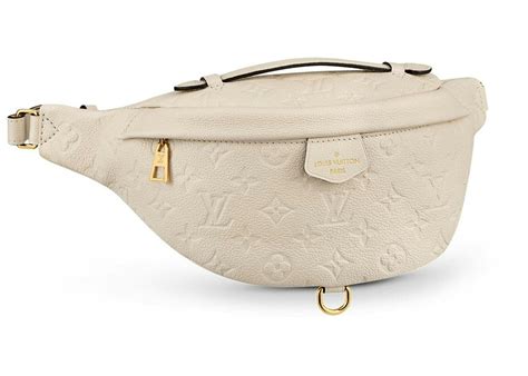 louis vuitton monogram empreinte bumbag creme|louis vuitton monogram bumbag.